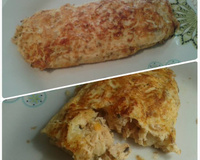 Omelete delícia de frango