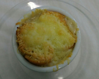 Sopa de cebola gratinada