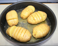 Batatas Hasselback