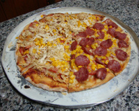 Massa de pizza rápida