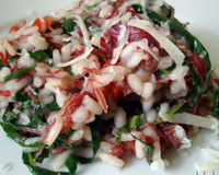 Risoto de carne-seca com couve: como fazer