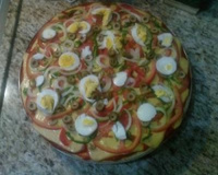 Deliciosa pizza de liquidificador