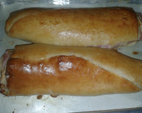 Pão de liquidificador recheado