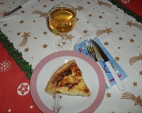 Quiche de requeijão e queijos