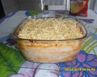 Torta de pão ao forno