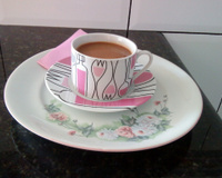 Chocolate quente saboroso