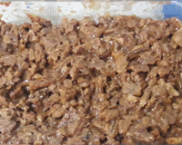 Pé de moleque de leite condensado