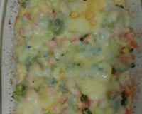 Couve-flor gratinada