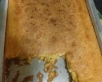 Bolo cremoso de fubá