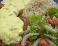 Filé de peixe ao molho de maracujá