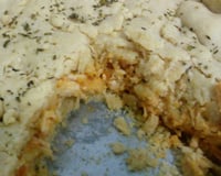 Empadão de frango cremoso