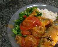 Sardinha na panela de pressão (igual as de lata do mercado)