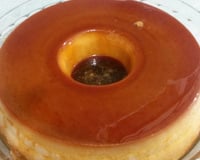 Pudim de leite condensado sem furinhos