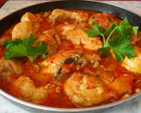 Frango ao molho curry