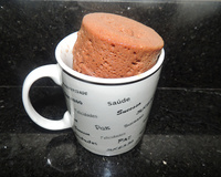 Bolo de micro-ondas feito em 3 minutos