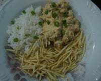 Estrogonofe de PVT (Carne de soja)