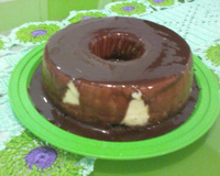 Pudim de Biscoito Recheado