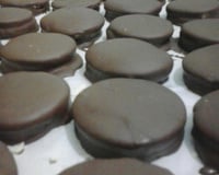Alfajor de doce-de-leite à Laura