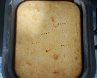 Bolo fácil de milho com coco