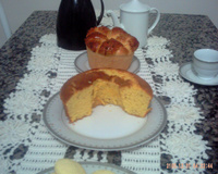 Bolo de creme de milho