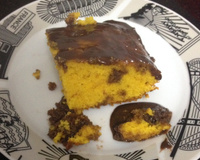 Bolo de cenoura da Carla