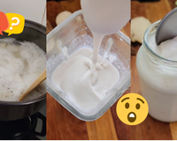 Creme de leite caseiro e sem lactose usa um ingrediente especial para ficar bem cremoso e nutritivo