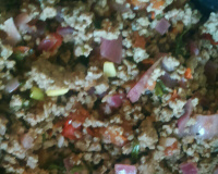 Carne moída ao vinho