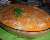 Risoto cremoso de frango