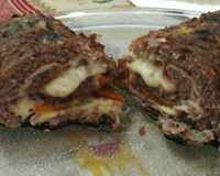 Rocambole de carne moída