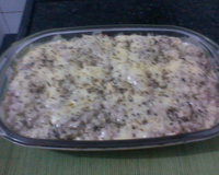 Macarronada com mussarela