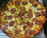 Pizza de pão de fôrma