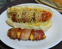 Molho de cachorro quente com bacon