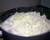 Macarrão ao molho branco com bacon