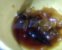 Doce de mamão verde em cubinhos