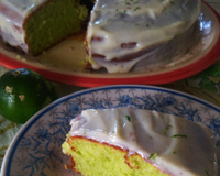 Bolo verde de limão