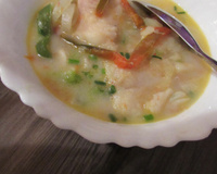 Peixe ao molho de leite de coco