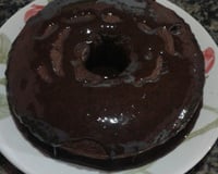 Bolo de chocolate sem ovos