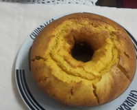 Bolo de cenoura sem ovos e com leite de soja