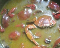 Moqueca de siri mole