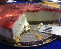 Cheesecake frutos vermelhos