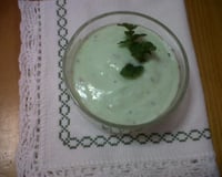 Molho de menta para salada