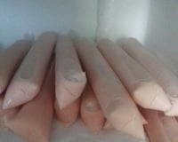 Sacolé de frutas cremoso