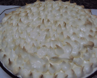 Doce de banana com creme