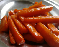 Cenoura caramelizada