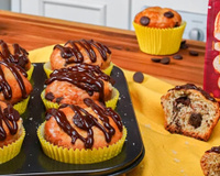 Pão de Muffin com Chocolate