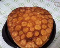 Bolo de banana caramelado