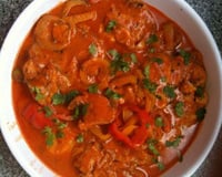 Peixe com leite de coco