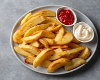 Faço essa batata frita para petiscar e todo mundo ama: fica tão crocante que vicia!