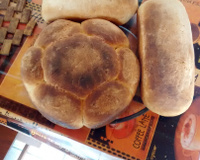 Pão caseiro simples