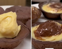 Tortinha de chocolate fit: sobremesa deliciosa e baixa em calorias para matar a vontade de doce sem sair da dieta